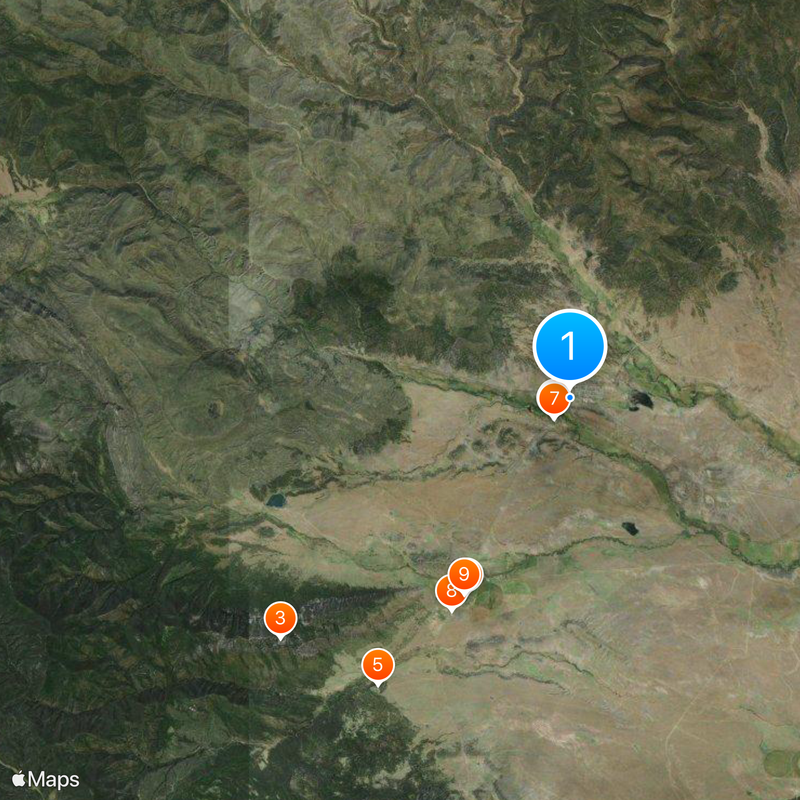 Cimarron Map
