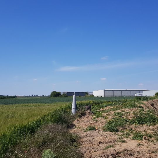 Belgium-Netherlands boundary stone no. 100