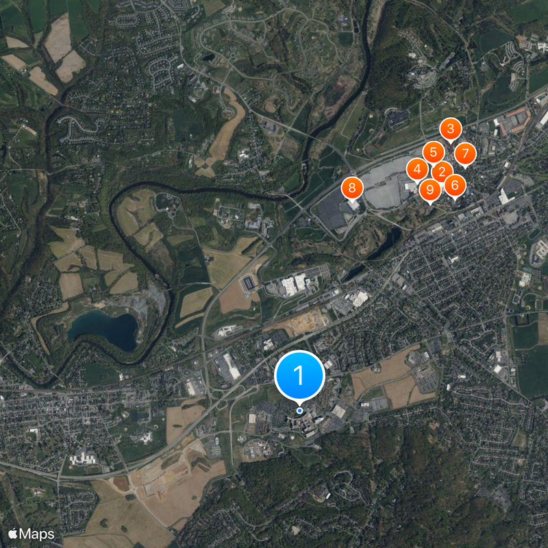 Penn State Milton S. Hershey Medical Center Map