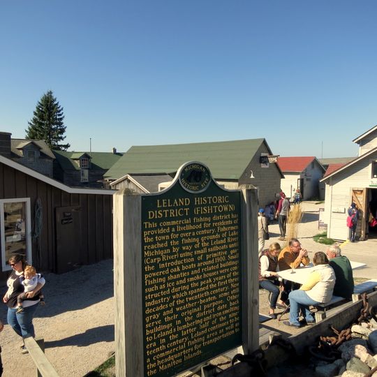 Leland Historic District Historical Marker
