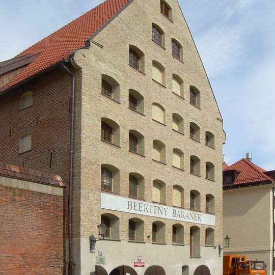 Błękitny Baranek granary in Gdańsk