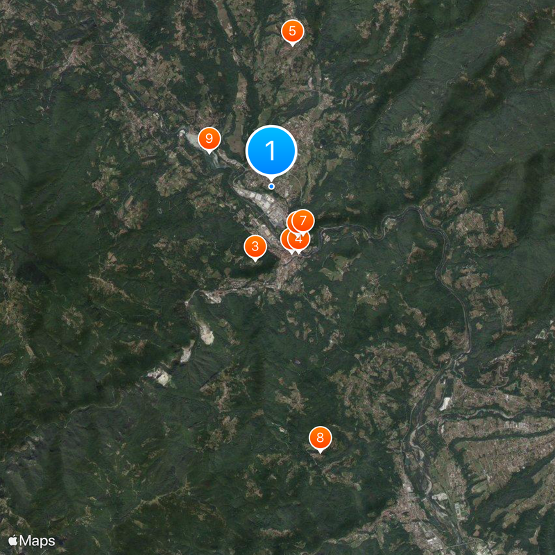 Castelnuovo di Garfagnana Carte