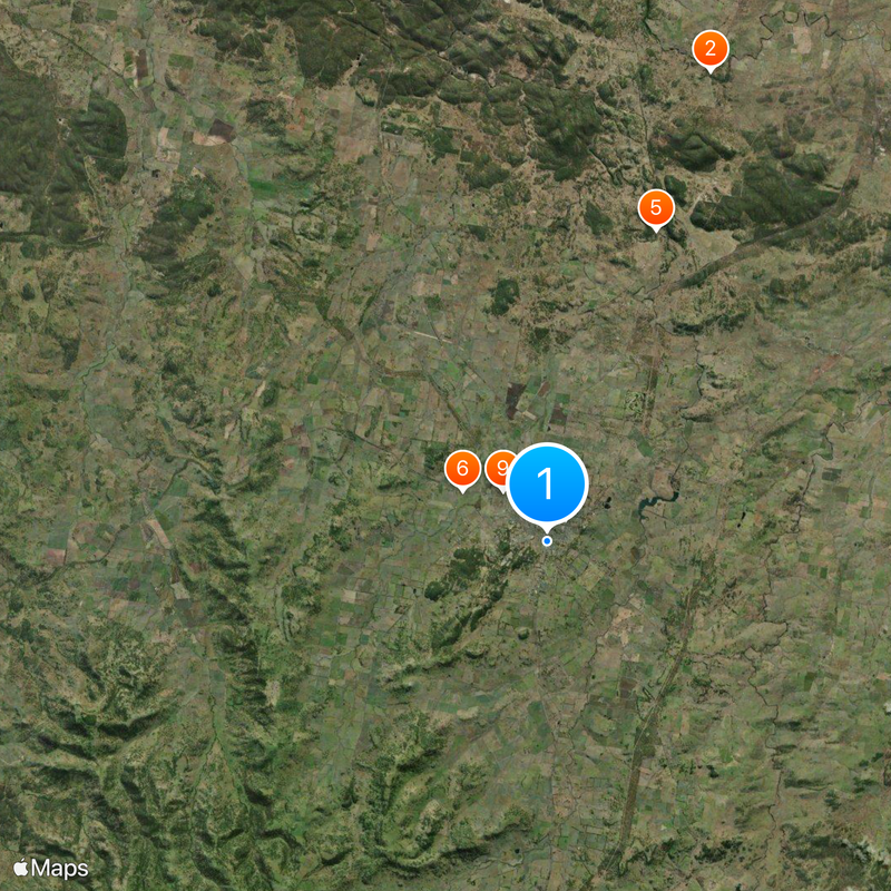 Glen Innes Map