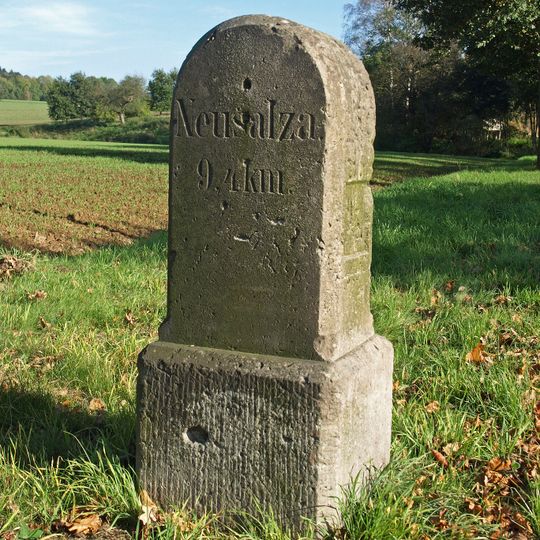 Kgl.-sächs. Postmeilenstein Schirgiswalde-Kirschau