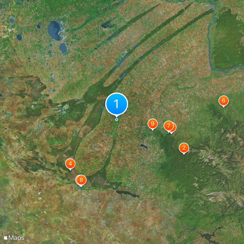 Rubtsovsk Map