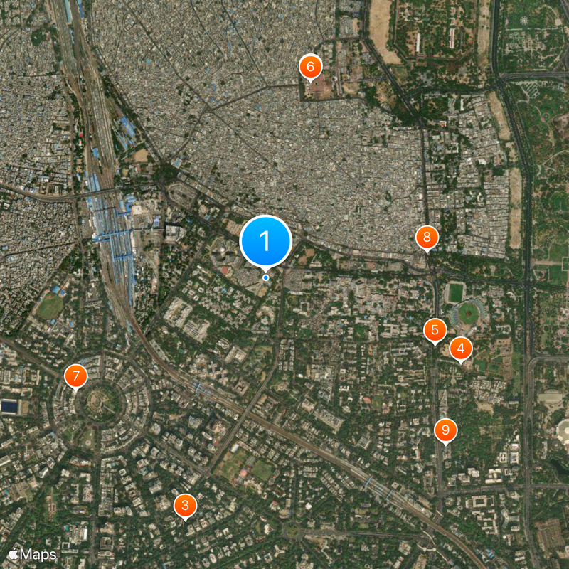 Zakir Husain Delhi College Map
