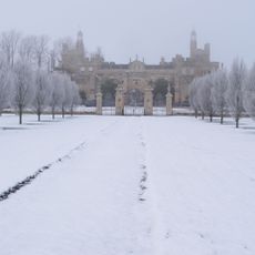 Gates, Gatepiers And Screen Approximately 70 Metres South East Of South Front Of Drayton House