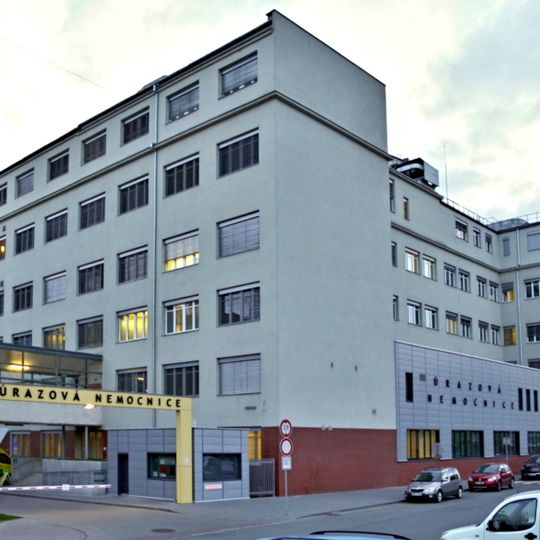 Budova Úrazové nemocnice v Brně