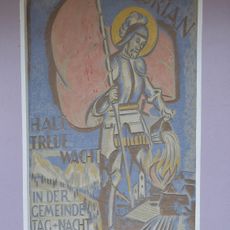 Wandmalerei hl. Florian