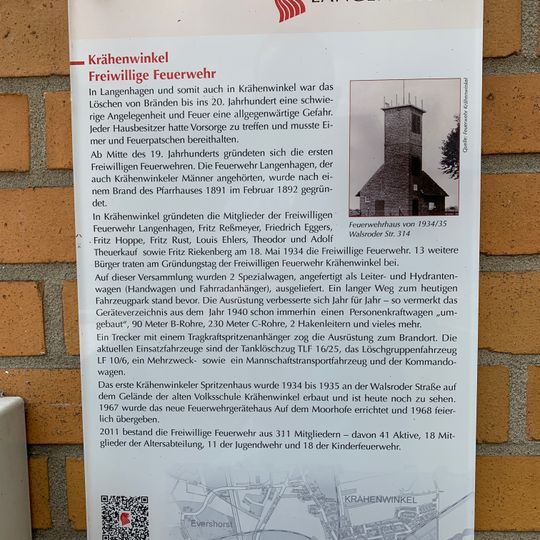 GLIEM plaque 5 Freiwillige Feuerwehr