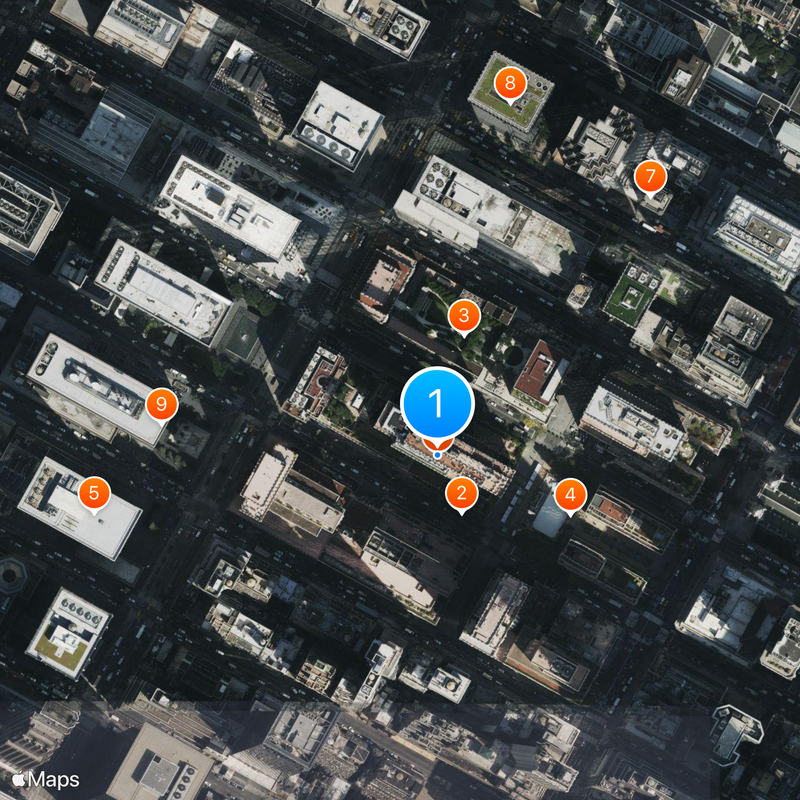 30 Rockefeller Plaza Map