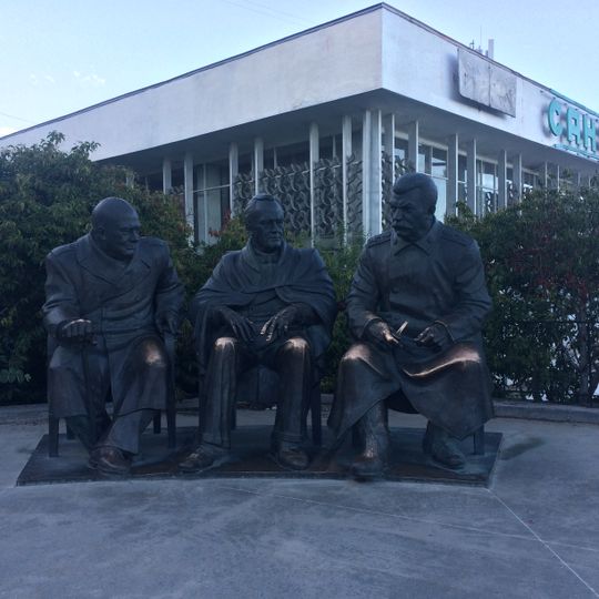 Denkmal für Stalin, Roosevelt und Churchill