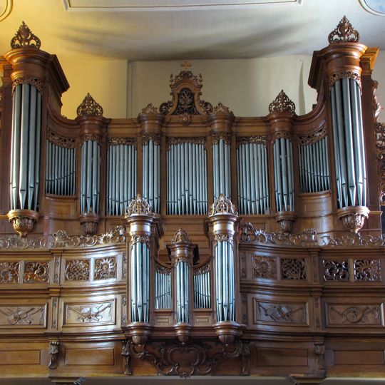 Gallery organ of the Notre-Dame-de-l'Assomption church in Monswiller