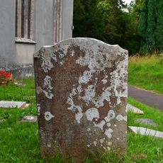 Cornish Headstone About 1.5 East Of The Porch Of The Church Of St. Ida
