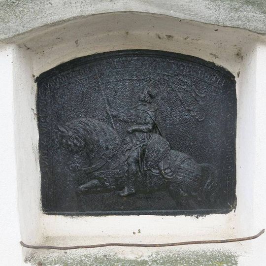 Kaplička u silnice v osadě Hradčany