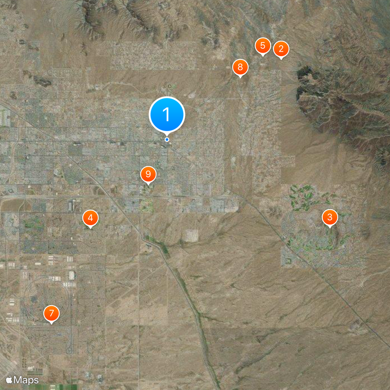 Apache Junction Map
