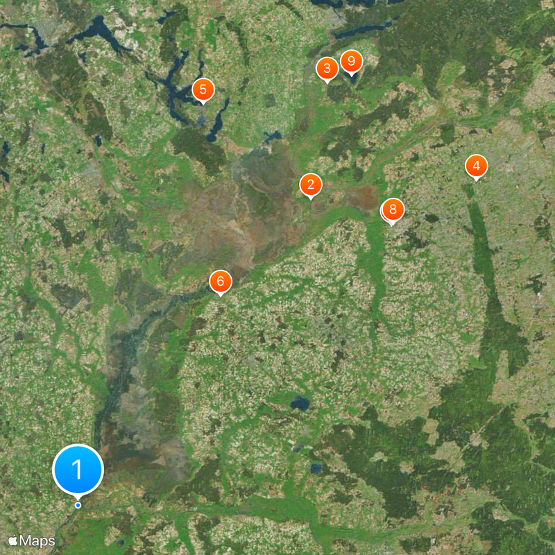 Biebrza Map