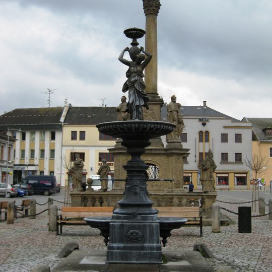 Fountain in Mohelnice