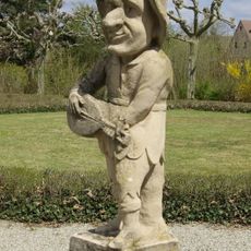 Zwerg mit Laute