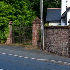 Entrance Walls, Gates And Gate Piers To Rowdens