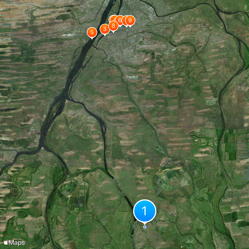 Kamyzyak Map