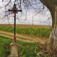 Kříž na západním okraji Pelhřimova ve Vlásenické ulici