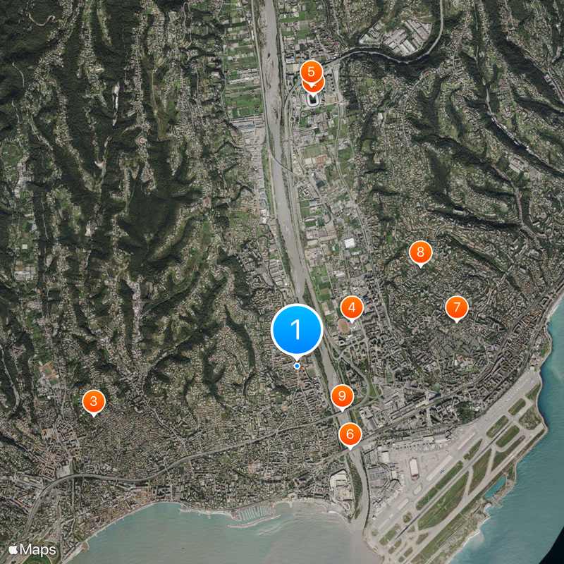 Saint-Laurent-du-Var Map