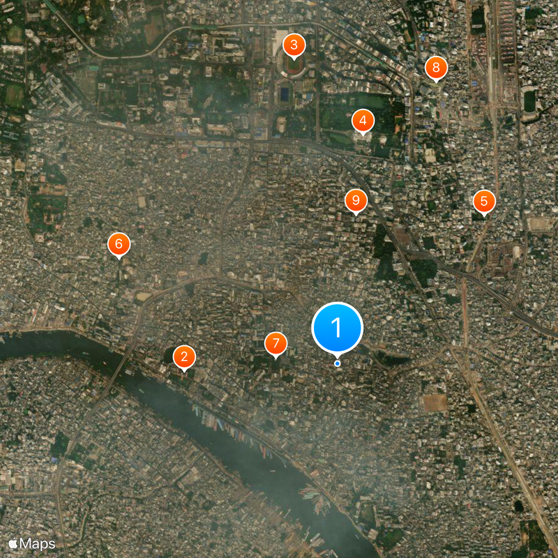 Government Shaheed Suhrawardy College Map