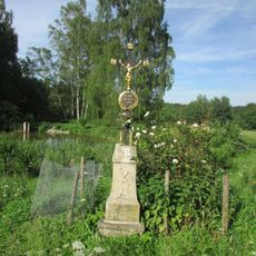 Kříž poblíž Krasíkovického rybníka u Krasíkovic