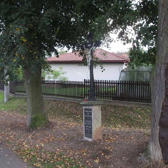 Kříž ve Františkově ve Švabinské ulici