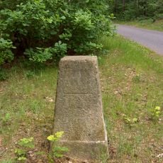 Sächsisch-Preußischer Grenzstein: Pilar Nr. 121