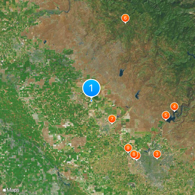Central California Women's Facility Map