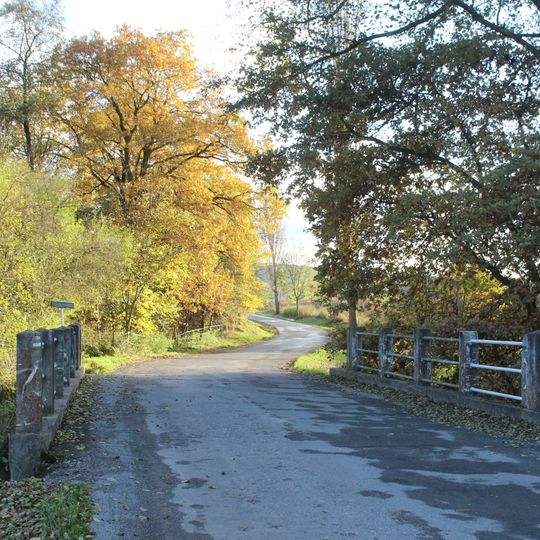 Bridge of the road Hodyně - Liteň over the Svinařský potok