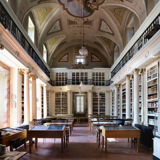 Sala di lettura della Biblioteca Roncioniana