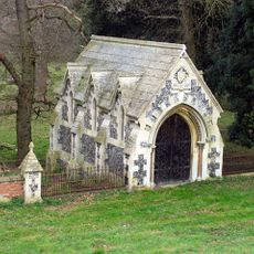 Mausoleum On West Side Of Churchyard