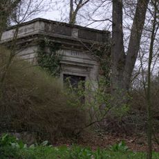 Eingangsbauwerk des Hochbehälter auf dem Burgberg
