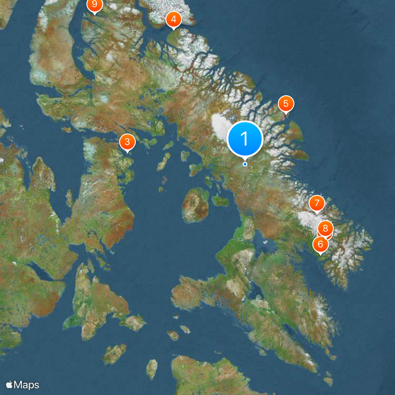 Baffin Island Map