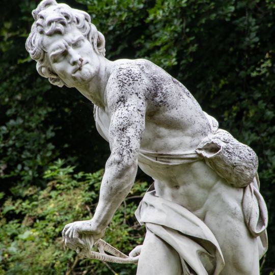 Figure Of David, At Temple Lawn, At Anglesey Abbey