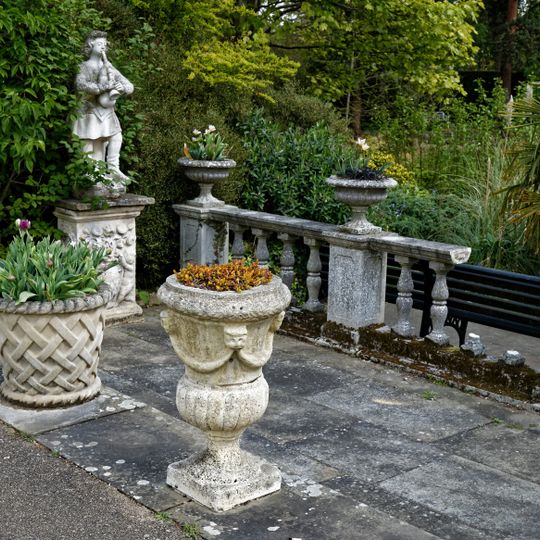 Lake Terrace In The Grounds Of Myddelton House