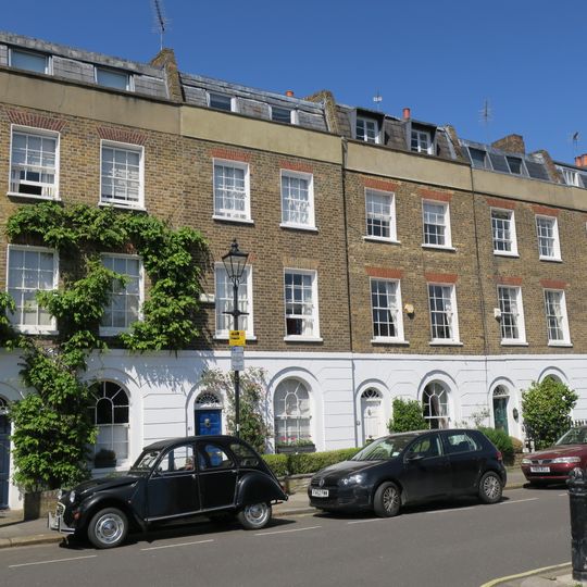 Nos 79 To 87 Including Garden Railings To 85 And 87