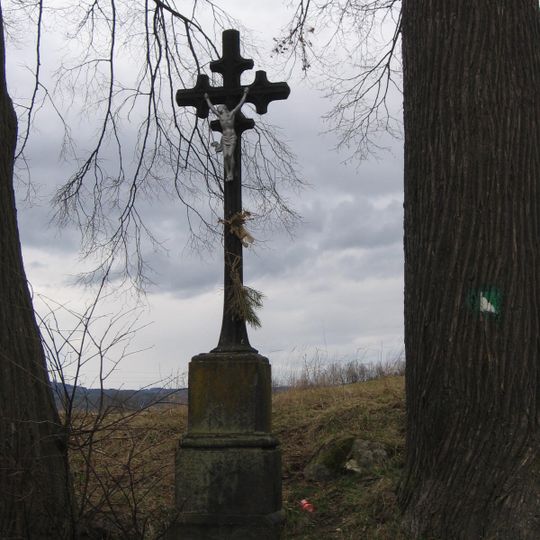 Wayside cross in Prachatice, Prachatická - Budovatelská
