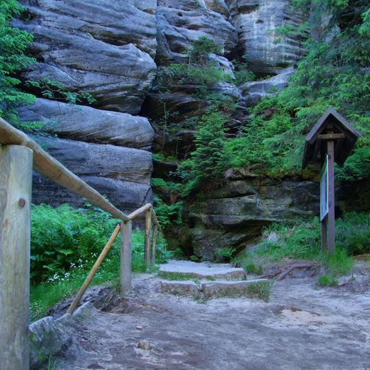 Naučná stezka Teplickým skalním městem