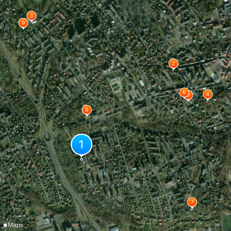 Bielsko Map