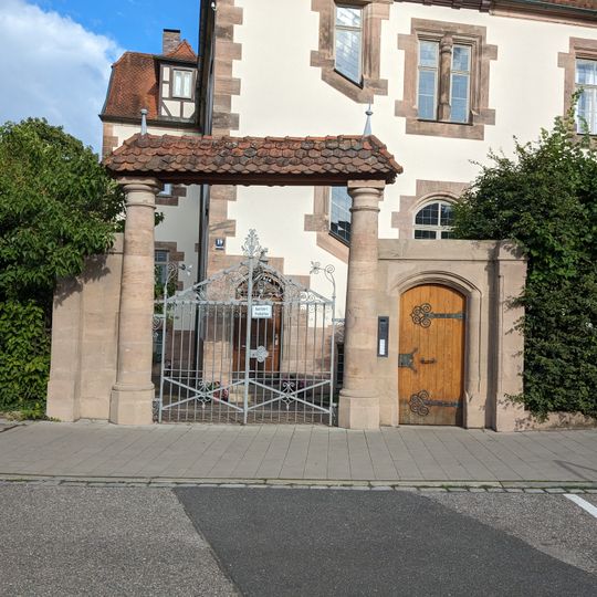 Einfriedung Loewenichstraße 19 in Erlangen