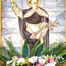 Ceramic panel of Saint Vincent Ferrer