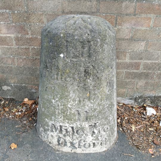 Stone In London Road Outside Number 196