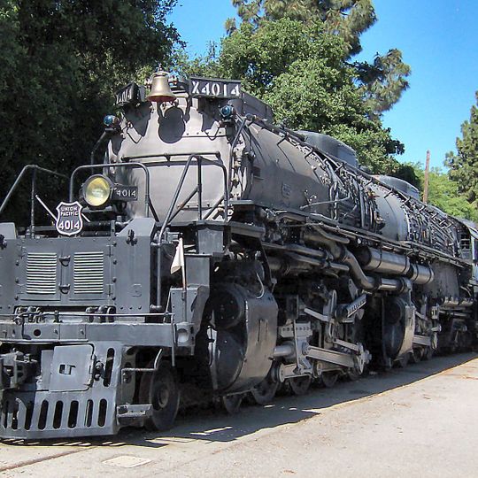 Fairplex railway exhibit