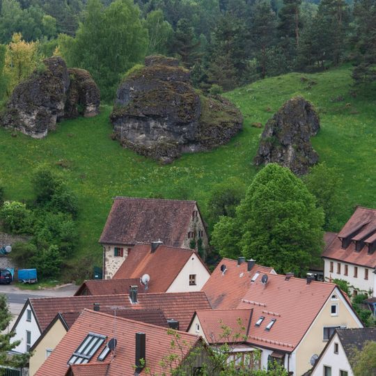 Huberfelsen in Alfeld