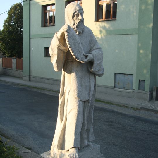 Socha sv. Františka z Pauly