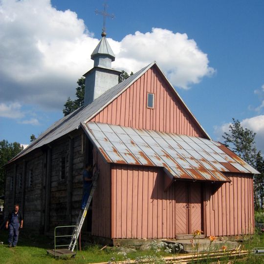 Cemetery chapel in Łosinka